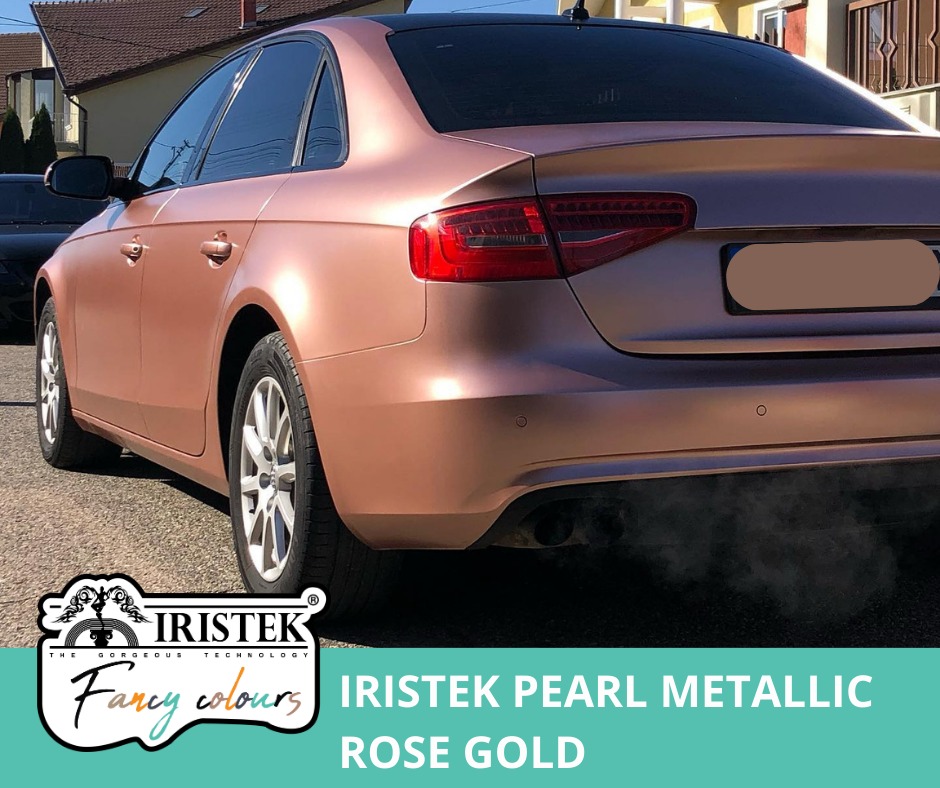Memories from last September???? Pearl Metallic Rose Gold????Car Folia Sibiu @carfoliasibiu ????info@iristekeurope.com
