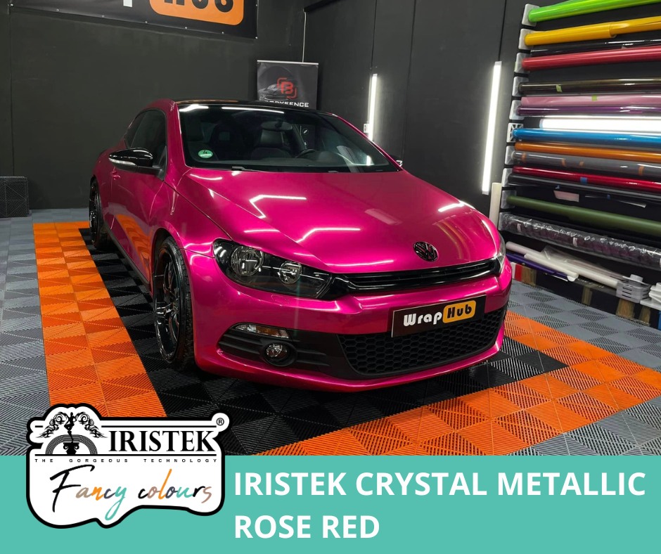 Barbie dream car from Wrap Hub TM ???? Crystal Metallic Rose Red@wraphub.ro ????info@iristekeurope.com