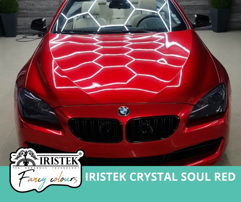 ????Summer vibes ➡ Crystal Soul Red???? @detailing_center_iris???? Wraptor.bg ????info@iristekeurope.com