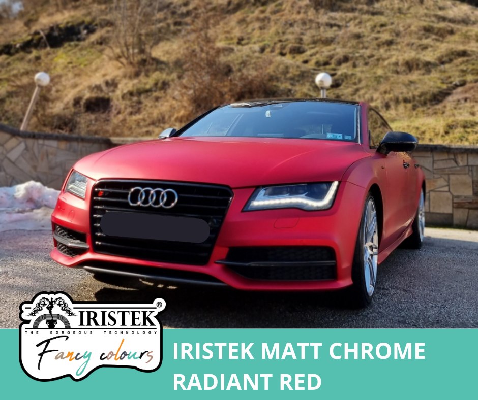 ????Matte Chrome Radiant Red???? from Bulgaria???? @Stopi Tint - Затъмняване и фолиране на коли & Wraptor.bg @wraptor.bg ????info@iristekeurope.com