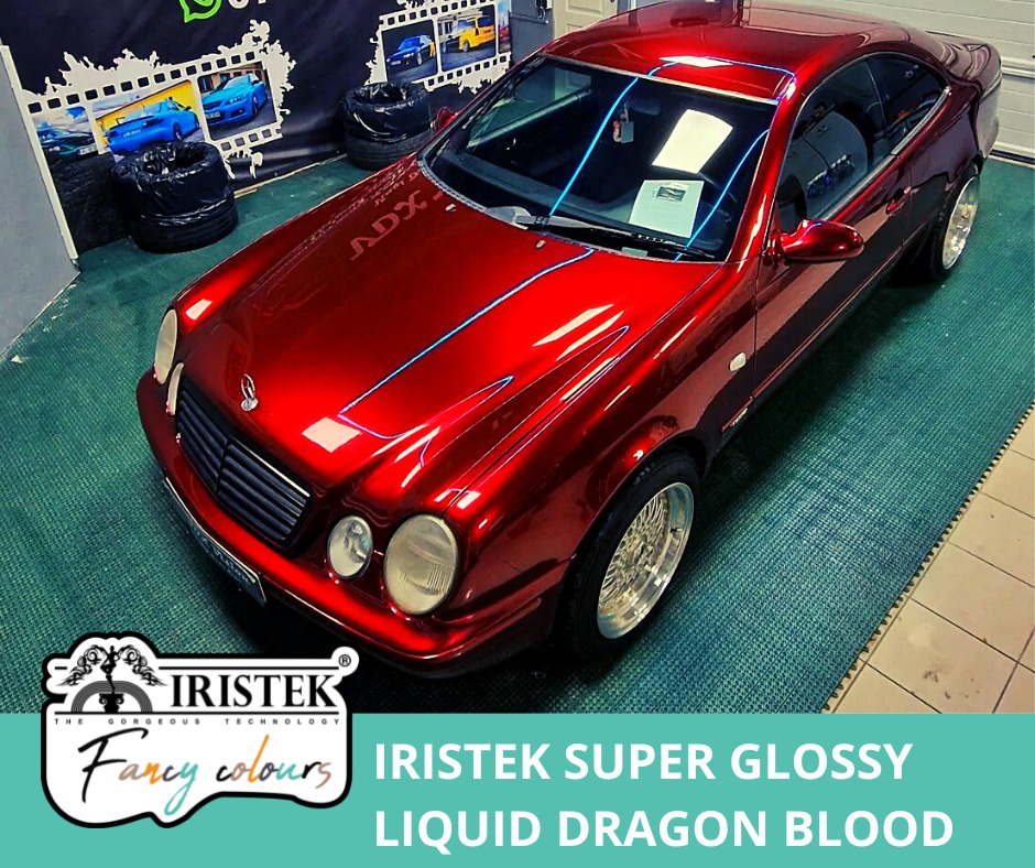 Super Glossy Liquid Dragon Blood from Iristek Premium range????????Installed by VDX Vision @vdxvision #Iristek #iristekcarwrapping #iristekeurope