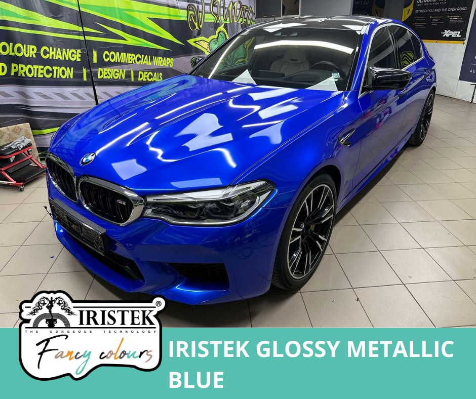 ????Glossy Metallic Blue from @qvstudio, BulgariaQV Studio Wraptor.bg ???? info@iristekeurope.com