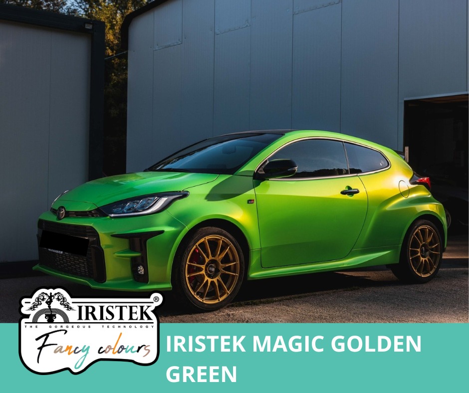 ????Magic Golden Green Toyota Yaris GR???? Installer @rapidfolia Rapid Fólia Kft. ????info@iristekeurope.com