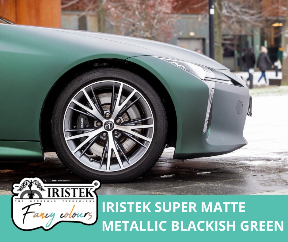 Super Matte Metallic Blackish Green ❄️ winter edition???? The Wolf Profesjonalna Kosmetyka Samochodowa @thewolfcc ???????? info@iristekeurope.com#Iristek #iristekcarwrap #iristekeurope #lexuslc500